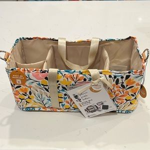 Petunia Pickle Bottom Inter-mix caddy and cool pixel in Happy Meadow.